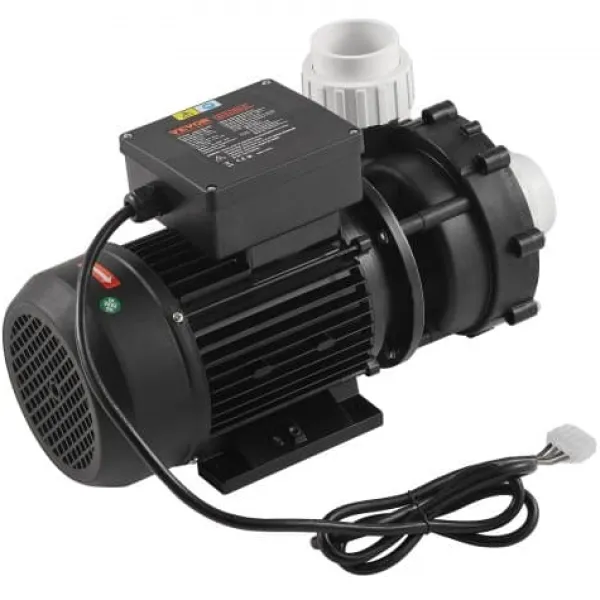 Discount Spa-pump, dubbelfart 56-ram, 2" port, 90° roterande gränssnitt, TÜV-certifierad Spa & Utomhusbad