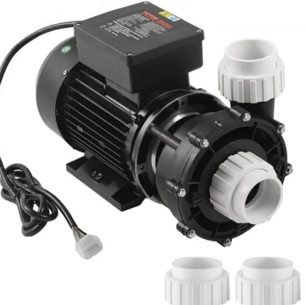 Discount Spa-pump, dubbelfart 56-ram, 2" port, 90° roterande gränssnitt, TÜV-certifierad Spa & Utomhusbad