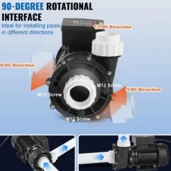 Discount Spa-pump, dubbelfart 56-ram, 2