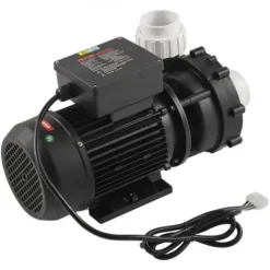 Outlet SPA-pump, 2-hastigheter 56-ram dubbelhastighets bubbelbadpump, 2x5,6 cm port Spa & Utomhusbad