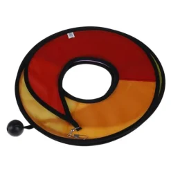 Spiral Rainbow Wind Strip Väderkvarn Färgglad Vindklocka för Trädgård Hem Utomhus Camping Tält Dekoration