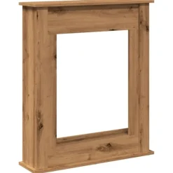 New Spiselkrans artisan ek 75x20x87,5 cm konstruerat trä Öppna Spisar