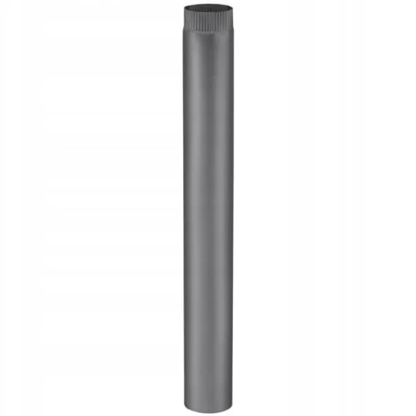 Viking Choice Spisrör - rökrör - 2mm stål - Ø 120 mm - 100 cm - svart