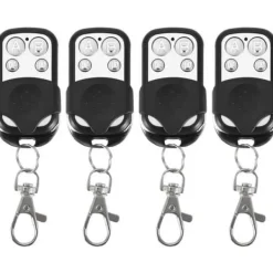 New 4st Universal Cloning Trådlös Fjärrkontroll Nyckelbricka för bilgarageport 433 MHz Skjul, Garage & Carports