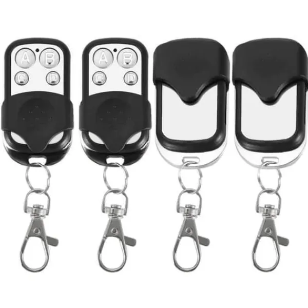 New 4st Universal Cloning Trådlös Fjärrkontroll Nyckelbricka för bilgarageport 433 MHz Skjul, Garage & Carports