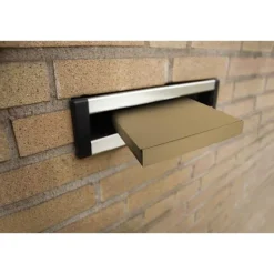 Stadshuset RD-352003-25 Brevlådelåda 180x115x28mm Krymp 25 bitar Wellpapp Brun