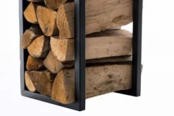 Discount StandhoodTrek Spark - Fire Wood Holder - High Quality and Sustainability Color: Matte Black | Storlek: 180 cm Tillbehör Till Vedeldade Kaminer & Öppna Spisar