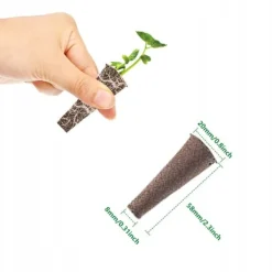 Online STARTKIT FÖR PLANTOR, INSPEKTION AV PLANTOR, 50 PATRONER, SUBSTRAT, HYDROPONIK Kit För Växt- & Örtplantering