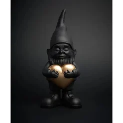 Statyälskare 29 cm svart