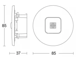 Steinel IR MICRO DALI-2 APC UP Närvarosensor Vit
