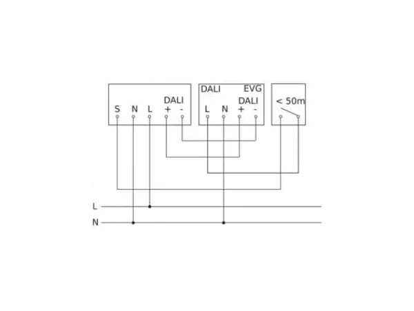 Steinel IR MICRO DALI-2 APC UP Närvarosensor Vit