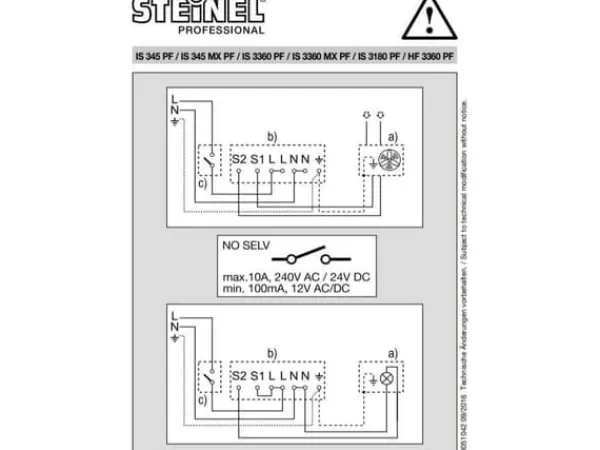 New Steinel IS 345 MX HIGHBAY PF AP fyrkantig rörelsedetektor Rörelsedetektorer