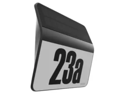 Discount Steinel XSolar LH-N - House number wall lamp - LED - 0.03 W - 4000 K - opal, antracit Adresskyltar & Husnummer