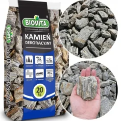 STENBARK - Gneiss Dekorativ Trädgårdssten Biovita 31-63 mm 20 kg