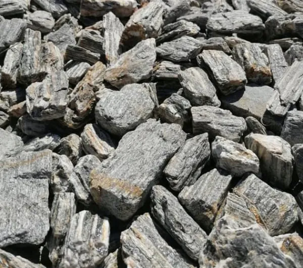 STENBARK - Gneiss Dekorativ Trädgårdssten Biovita 31-63 mm 20 kg