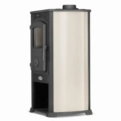 Viking Choice Stilren vedeldad kamin - klassisk design - 10 kW effekt - upp till 100 m²