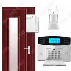 Stöldalarm - TD® - GSM-kommunikation - Infraröd detektion - Tidsfördröjd armering - Fjärrkontroll