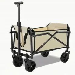 Discount Strand, camping, trädgård, hopfällbar vagn 100 kg, fickor Trädgårdsverktyg