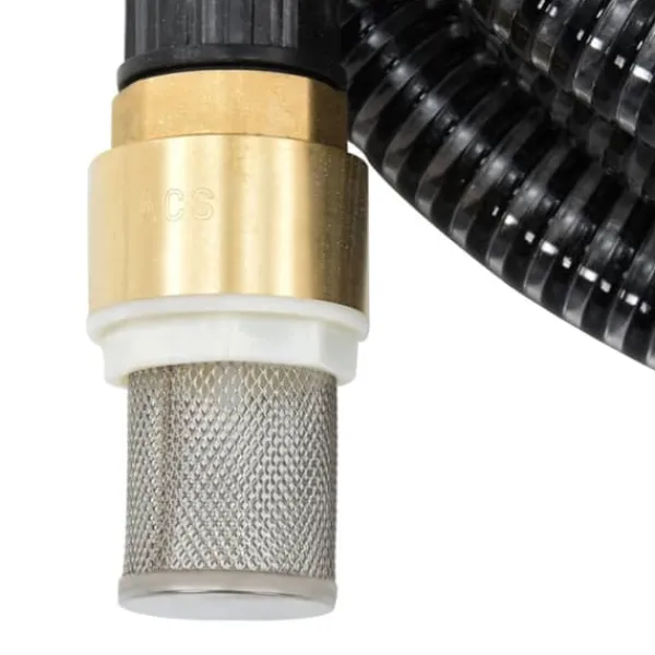 Best Sugslang med kopplingar mässing svart 1,1" 3 m PVC - Sugslang - Sugslangar - Home & Living Bevattning