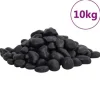 Discount Svarta stenar 10 kg 2-5 cm Trädgårdsstenar & Klivstenar
