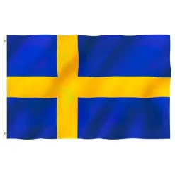 Online Sverige Flagga - 150 x 90 cm Flaggor & Vindstrutar
