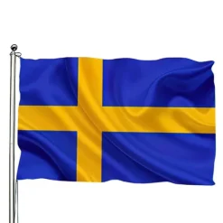 Online Sverige Flagga - 150 x 90 cm Flaggor & Vindstrutar