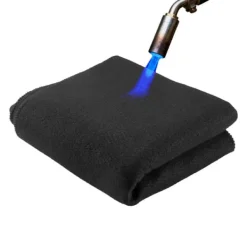 New Svetsfilt i kolfiber - Brandskyddsfilt - 101,6 x 101,6 cm - Värmebeständig upp till 982°C - Flamskyddad - 3,5 mm Tjock - Brandsäker isoleringsmatta Brandfilt