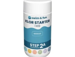 Swim&Fun Klor Starter Snabblösande Granulat - 1 kg - Steg 2A