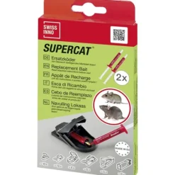 Online Swissinno 1 041 001K SuperCat Bait SC01 Påfyllningsbete Passar till följande märken Swissinno SuperCat 2 st Skadedjursfällor