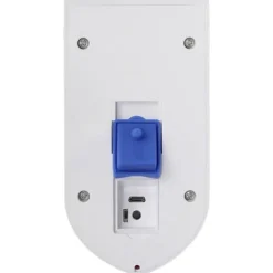 Sygonix Mini-larmsystem Vit, Röd med LED, med rörelsesensor, med fjärrkontroll, med solcell, med WLAN 120 dB SY-6515320 Hemlarmsystem