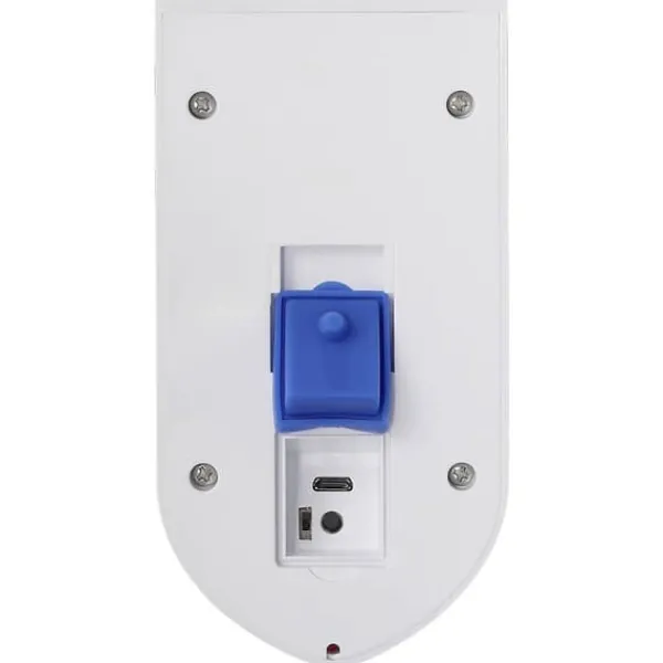 Sygonix Mini-larmsystem Vit, Röd med LED, med rörelsesensor, med fjärrkontroll, med solcell, med WLAN 120 dB SY-6515320 Hemlarmsystem