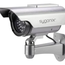 Best Sygonix SY-3420674 Kamera-attrapp med solcellsmodul, med blinkande LED Falska Övervakningskameror