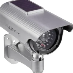 Best Sygonix SY-3420674 Kamera-attrapp med solcellsmodul, med blinkande LED Falska Övervakningskameror