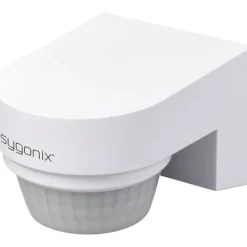 Online Sygonix SY-6733030 PIR-rörelsedetektor Vägg, Ytmontering 240 ° Relä Vit IP65 Rörelsedetektorer