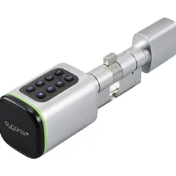 Best Sygonix SY-6121660 Säkerhetscylinder 3 V/DC Bluetooth-ready, med upplyst knappsats Hemlarmsystem