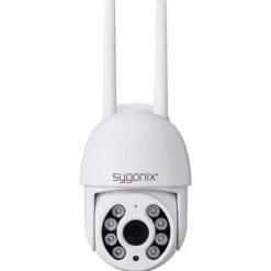 Sygonix SY-6440258 Övervakningskameraset Radio 4 kanaler med 1 kamera 2304 x 1296 pixel 2.4 GHz