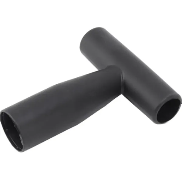 T Grip Spade Handtag Plast Stark Lättvikt Halkfri snöskyffel Handtag 3,4 cm Innerdiameter