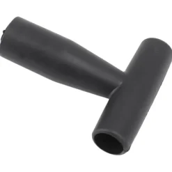 T Grip Spade Handtag Plast Stark Lättvikt Halkfri snöskyffel Handtag 3,4 cm Innerdiameter