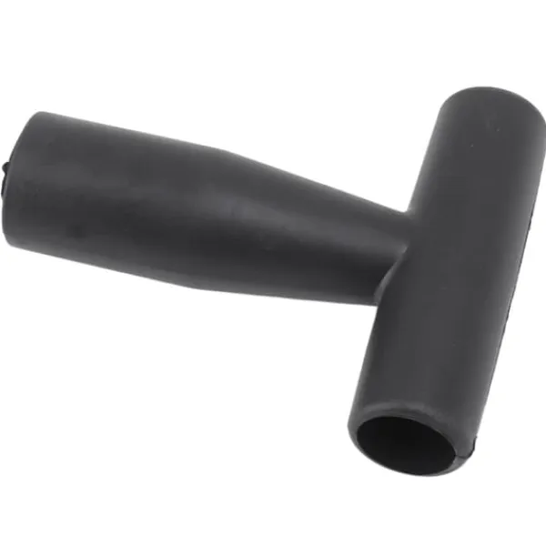T Grip Spade Handtag Plast Stark Lättvikt Halkfri snöskyffel Handtag 3,4 cm Innerdiameter