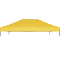 Tak till partytält & lusthus - Living Paviljongtak 270 g/m² 4x3 m gul