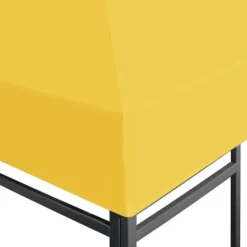 Tak till partytält & lusthus - Living Paviljongtak 270 g/m² 4x3 m gul