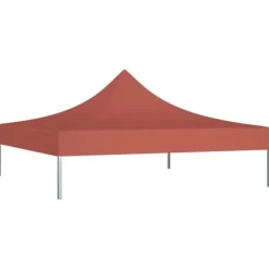 Tak till partytält & lusthus - Living Tak till partytält 3x3 m terrakotta 270 g/m²