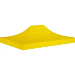 Discount Tak till partytält 4x3 m gul 270 g/m² Tält & Lusthus