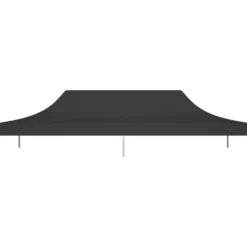 Tak till partytält 6x3 m svart 270 g/m² - Tak Tält - Tak Partytält - Home & Living