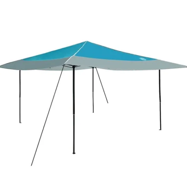Tak Tält - Utomhuseventtält 400x400 cm i Oxford tyg | Färg: Blå | Höjd: 227/236/245 cm
