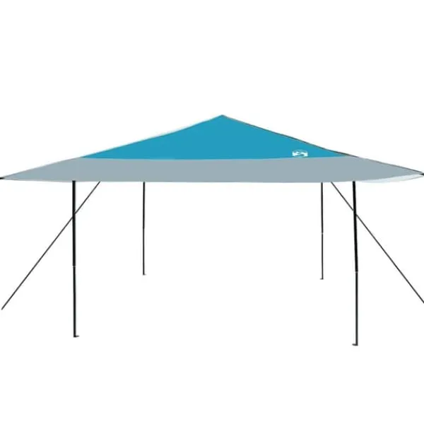 Tak Tält - Utomhuseventtält 400x400 cm i Oxford tyg | Färg: Blå | Höjd: 227/236/245 cm