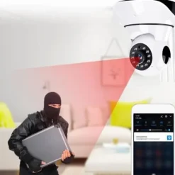 TD® IP-kamera 1080P HD trådlös inomhus WiFi-säkerhetskamera natt-dag trådlös övervakningskamera, rörelsedetektion