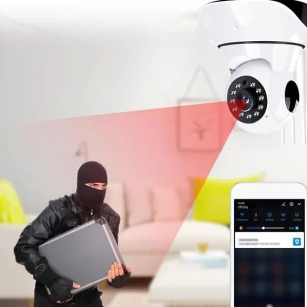 TD® IP-kamera 1080P HD trådlös inomhus WiFi-säkerhetskamera natt-dag trådlös övervakningskamera, rörelsedetektion