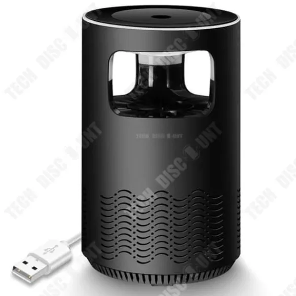 TD® Mosquito Killer Lamp USB Intelligent Photocatalyst Inhalation Myggfällor Inomhus LED-dekoration 5W Värme Lila