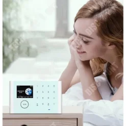 TD® WIFI Smart Larmsystem GSM Inbrottslarm Trådlös Touch-knappsats Tuya APP Smart Alarm